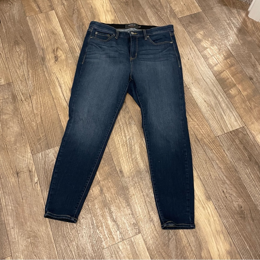 Torrid Dark Blue Skinny Jeans